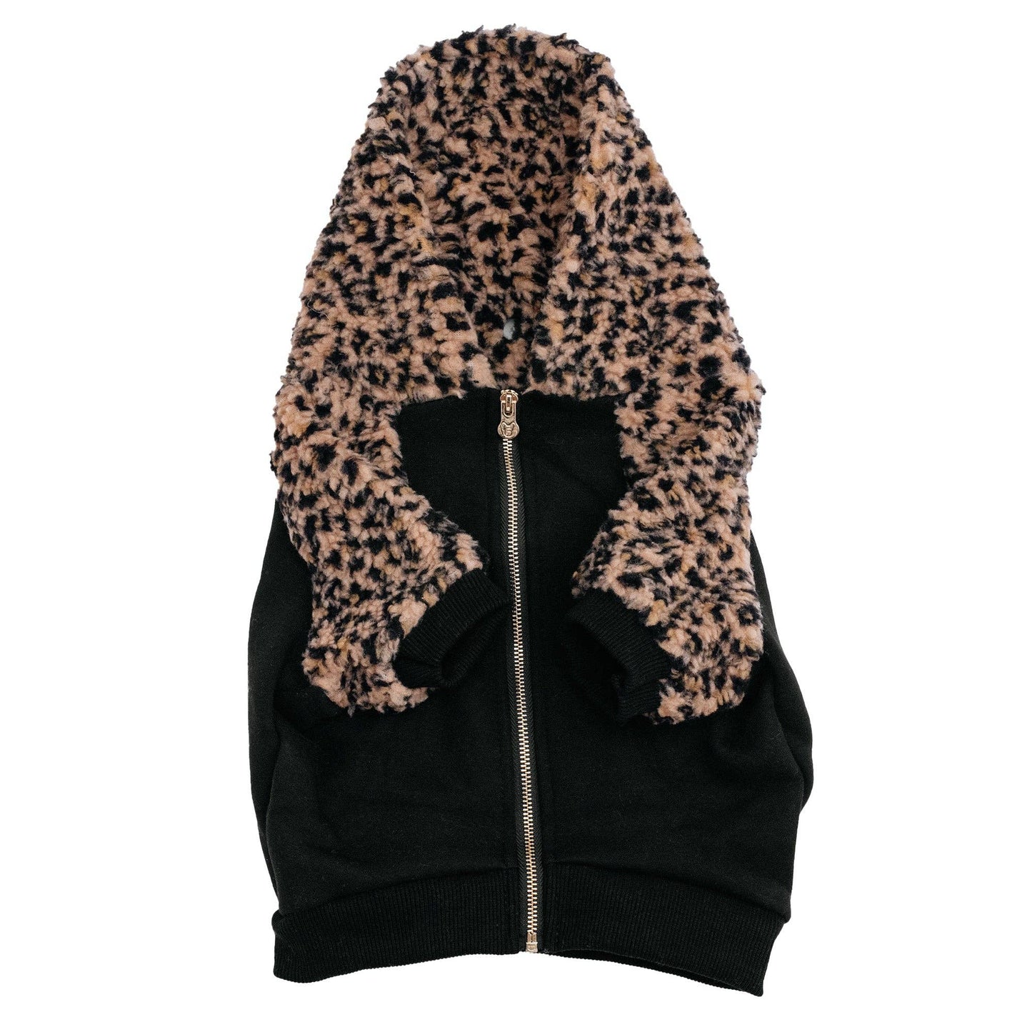 Frenchie - Frenchie Dog Hoodie - Teddy Leopard