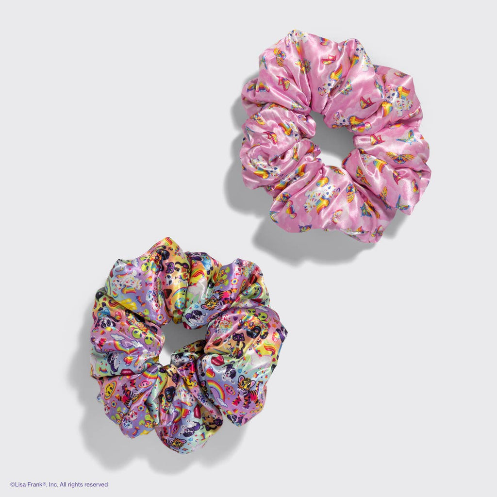KITSCH - Lisa Frank x Kitsch Pillow Scrunchies® in Satin in The Fantastic World of Lisa Frank