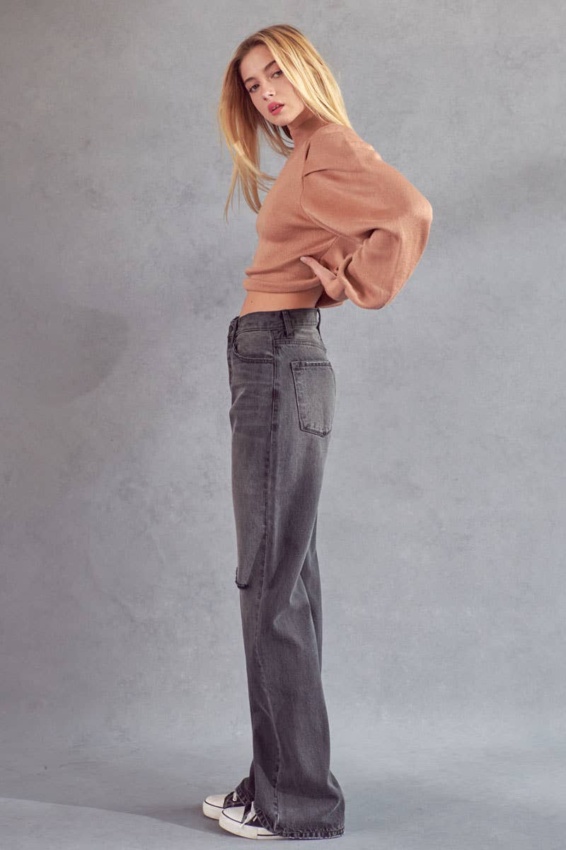 Women's KanCan Ultra High Rise 90's Flare Denim Jeans