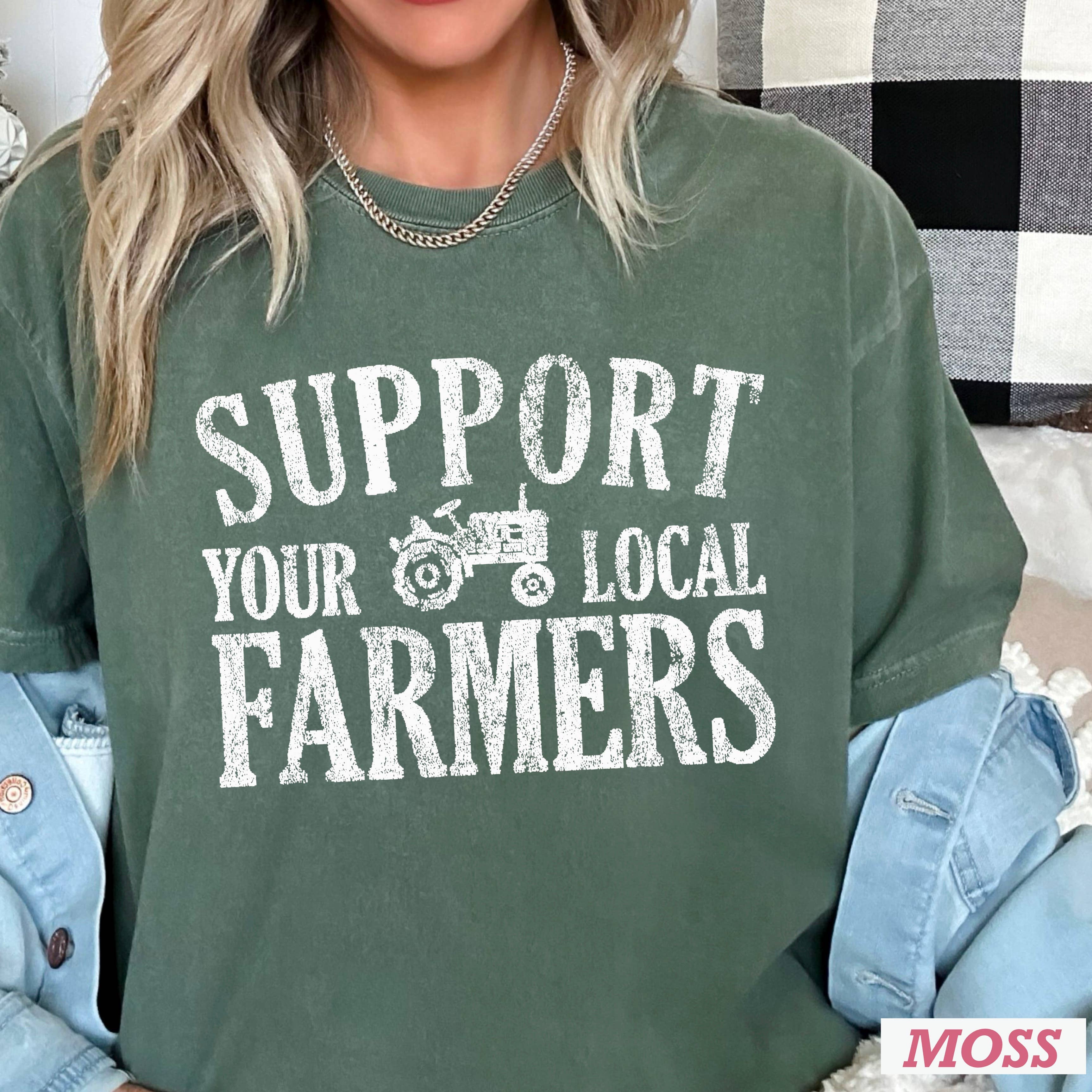 Shoppe SHC - Support Your Local Farmer Shirt | Comfort Color