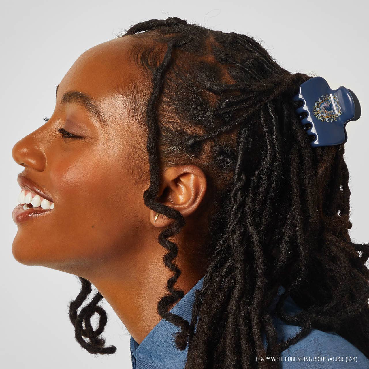 KITSCH - Harry Potter x Kitsch Recycled Cloud ClawClip 1pc-Ravenclaw