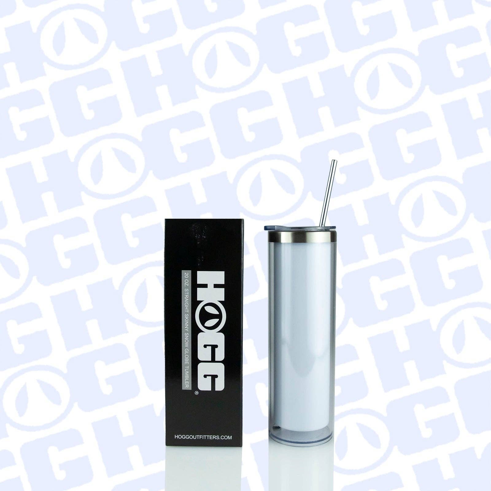 Hogg Outfitters - 20oz SUBLIMATION SKINNY SNOW GLOBE TUMBLER