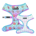 Frenchie - Frenchie Duo Reversible Harness - Sprinkled Donut