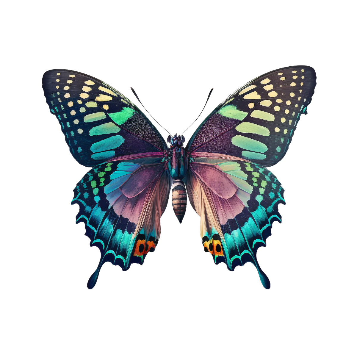 🦋 Butterfly Magnet Collection – Assorted Set of 12