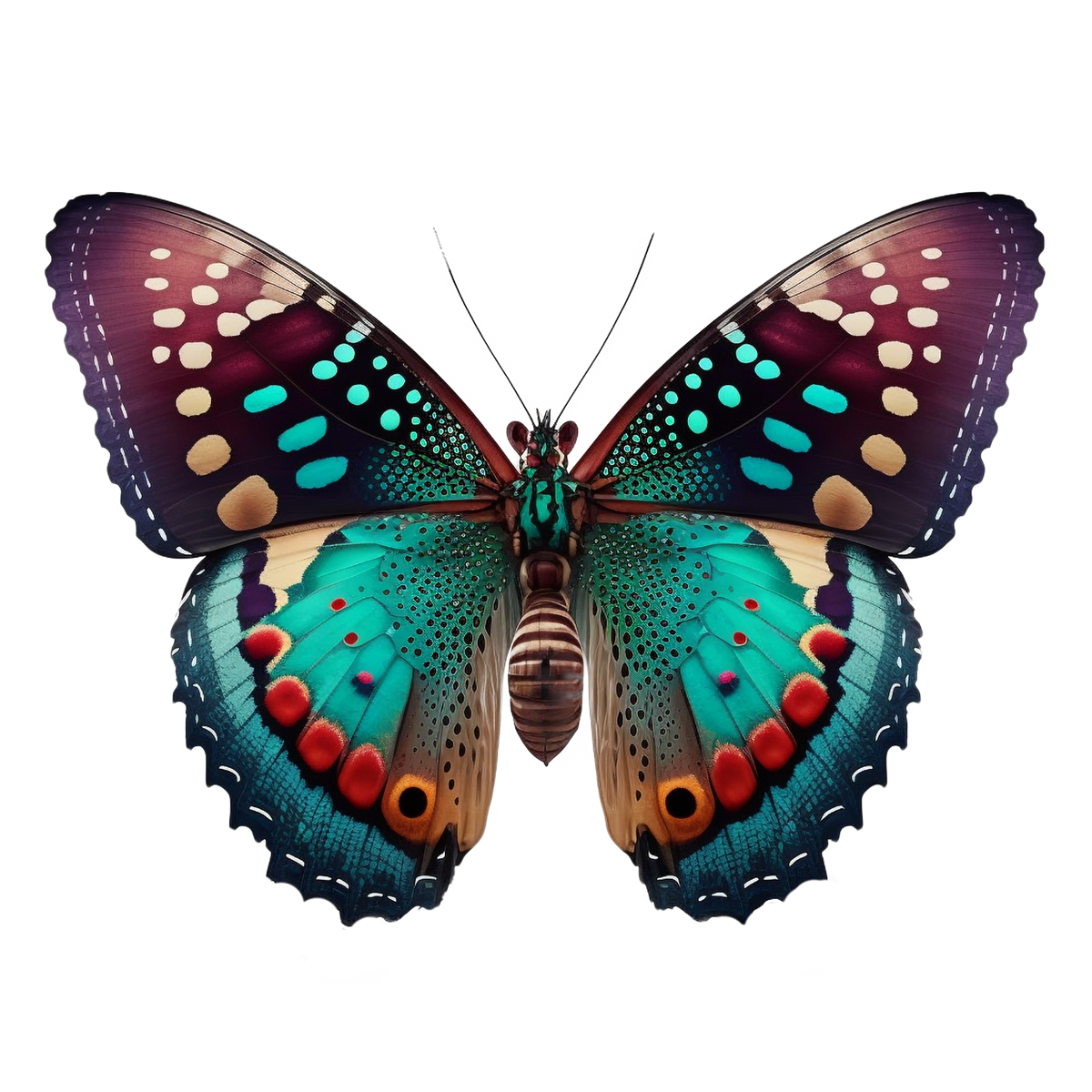 🦋 Butterfly Magnet Collection – Assorted Set of 12