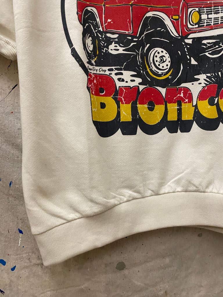 Bronco Summer of 89 short sleeved raglan sweatshirt