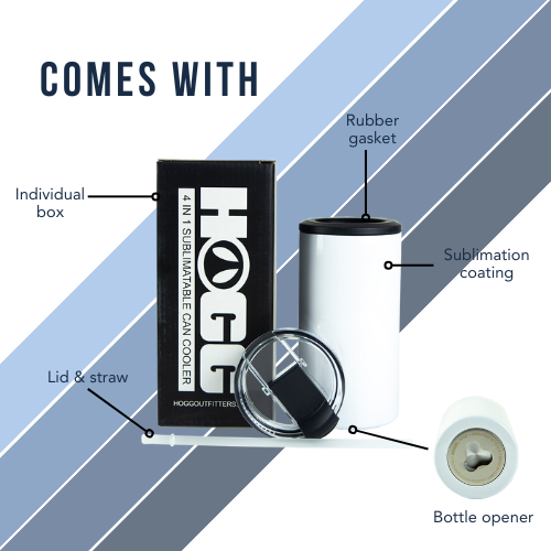 Hogg Outfitters - SUBLIMATION 4 IN 1 CAN COOLER