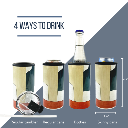 Hogg Outfitters - SUBLIMATION 4 IN 1 CAN COOLER