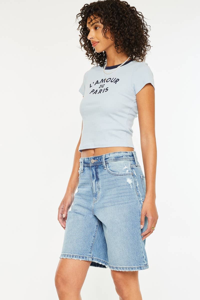 Kan Can USA - BLOW SLUNG BAGGY SHORTS-KC2598M