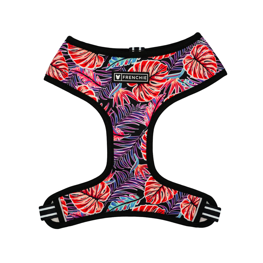 Frenchie Duo Reversible Harness - Tropical Palms