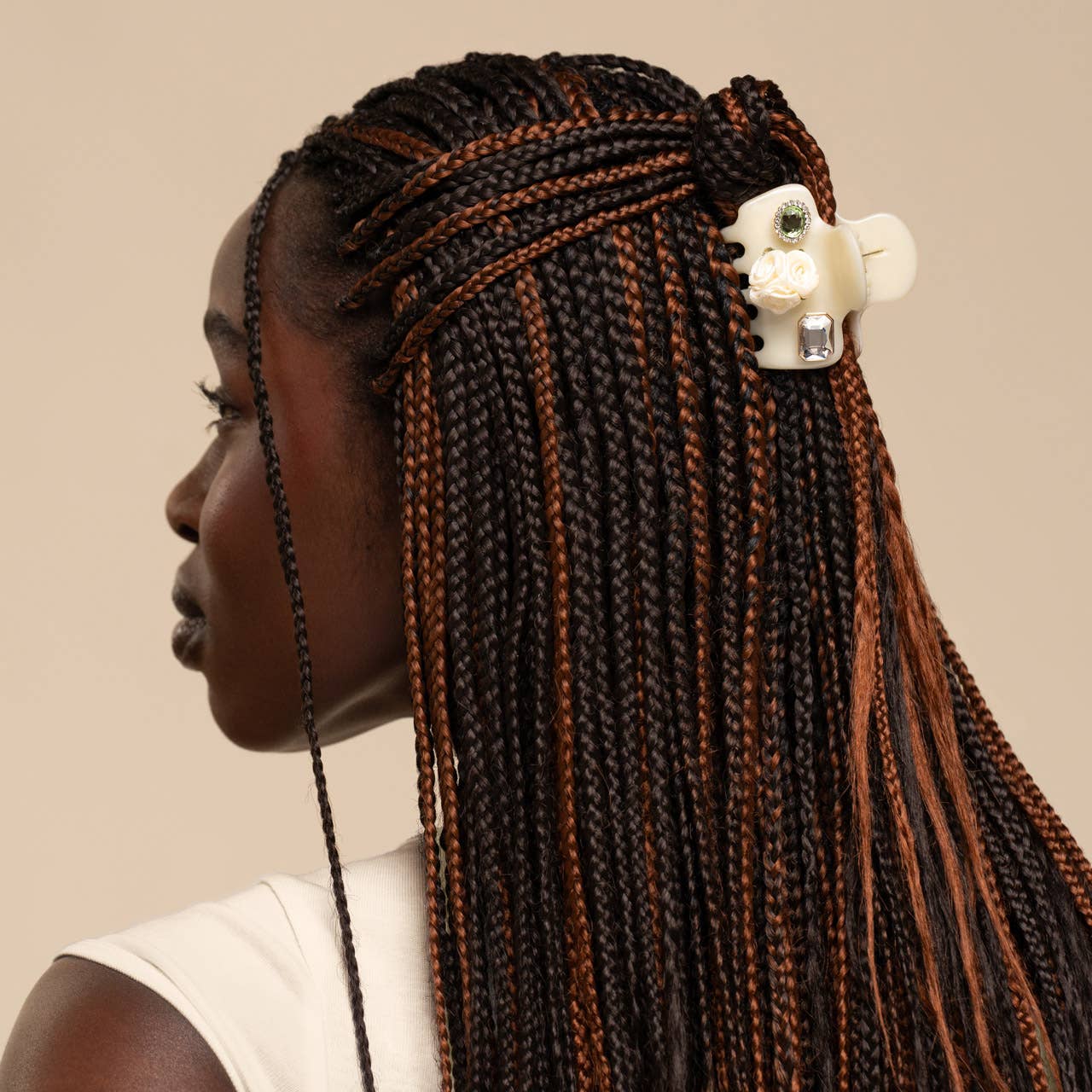 KITSCH - KitschPop™️ Cloud Clip 7pc Set Vintage - Pearlized Cream