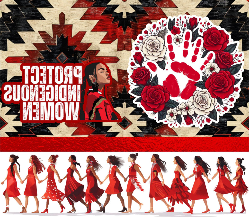Stainless Steel "Protect Indigenous Women" MMIW Tumbler
