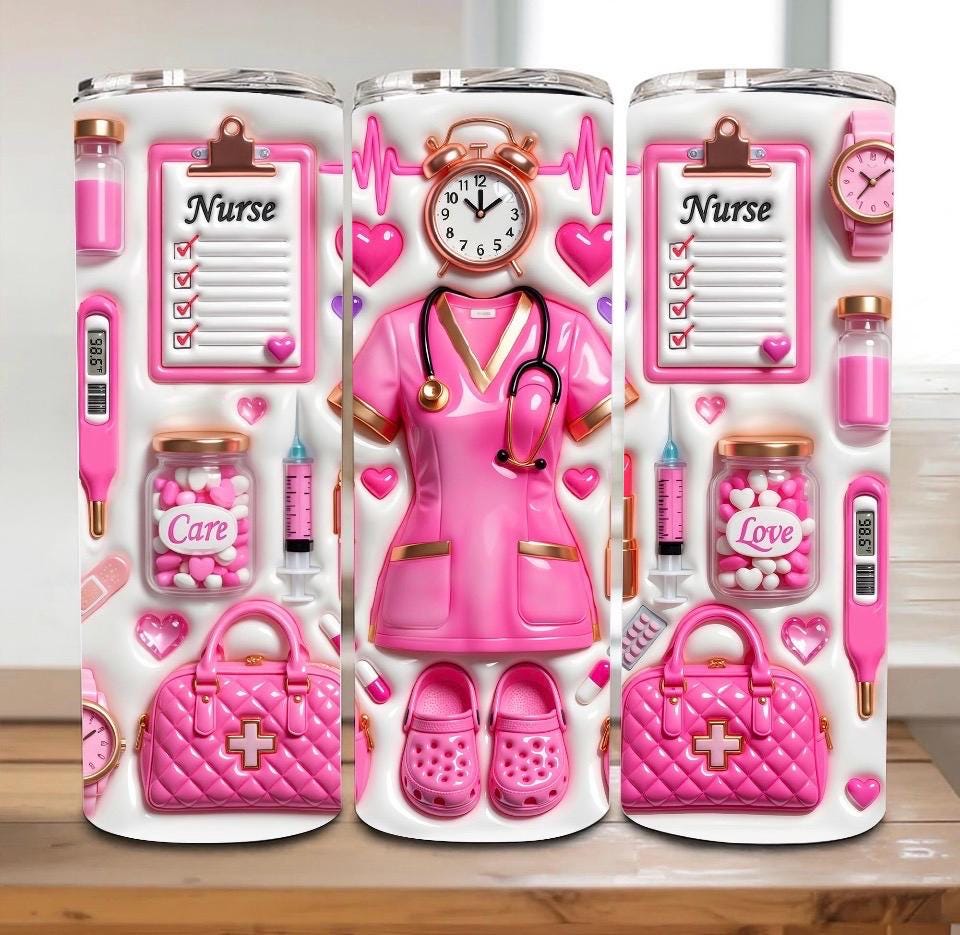 Nurse Inspired Stainless Steel Tumbler