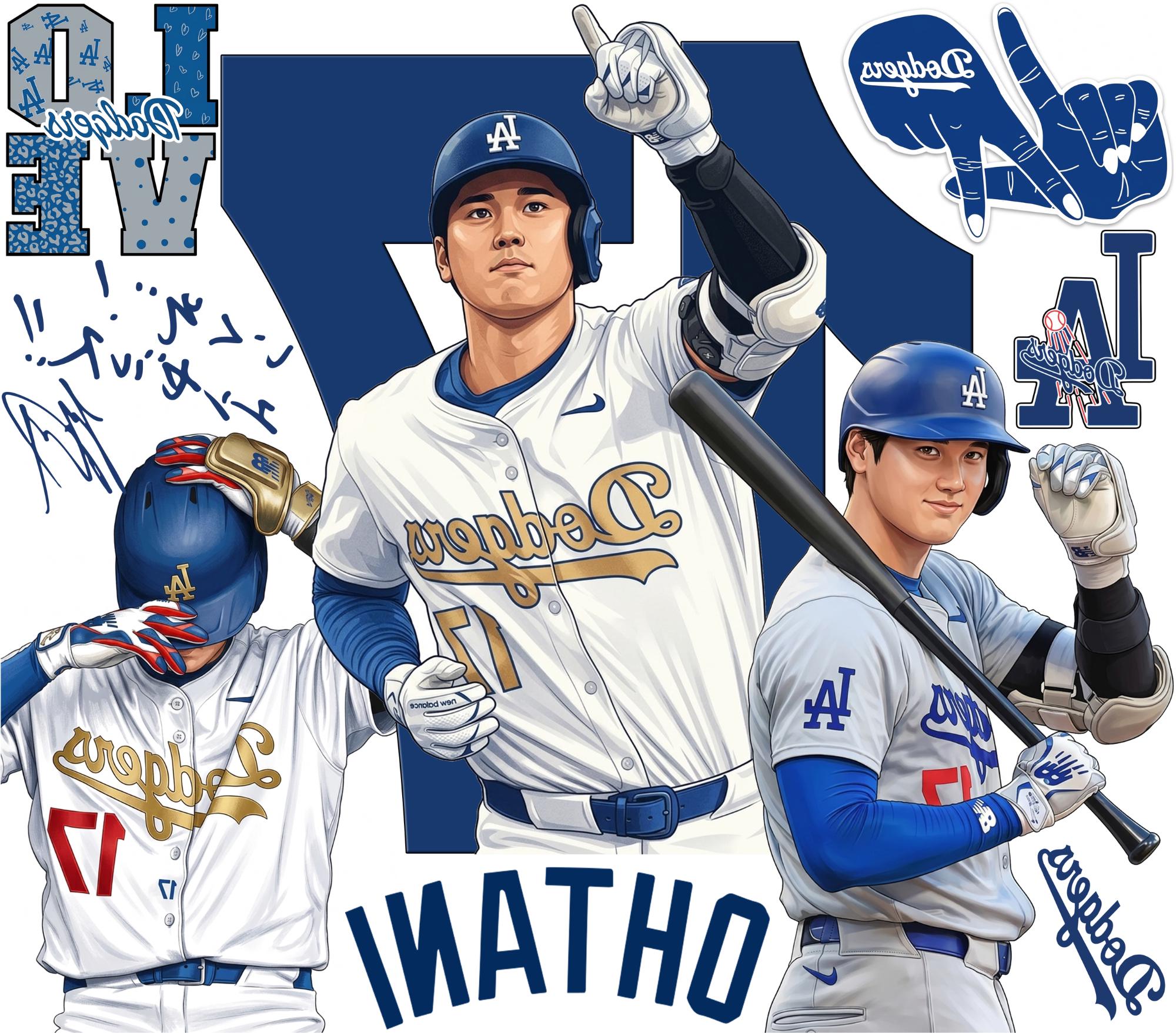 Dodgers Shohei Ohtani Stainless Steel Tumbler