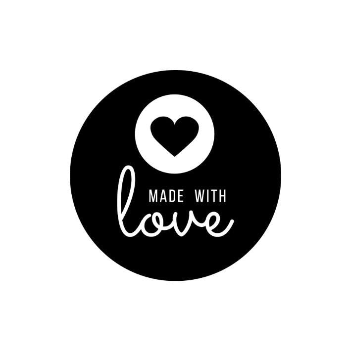 Thank You & Made with Love Small Business Sticker Pack