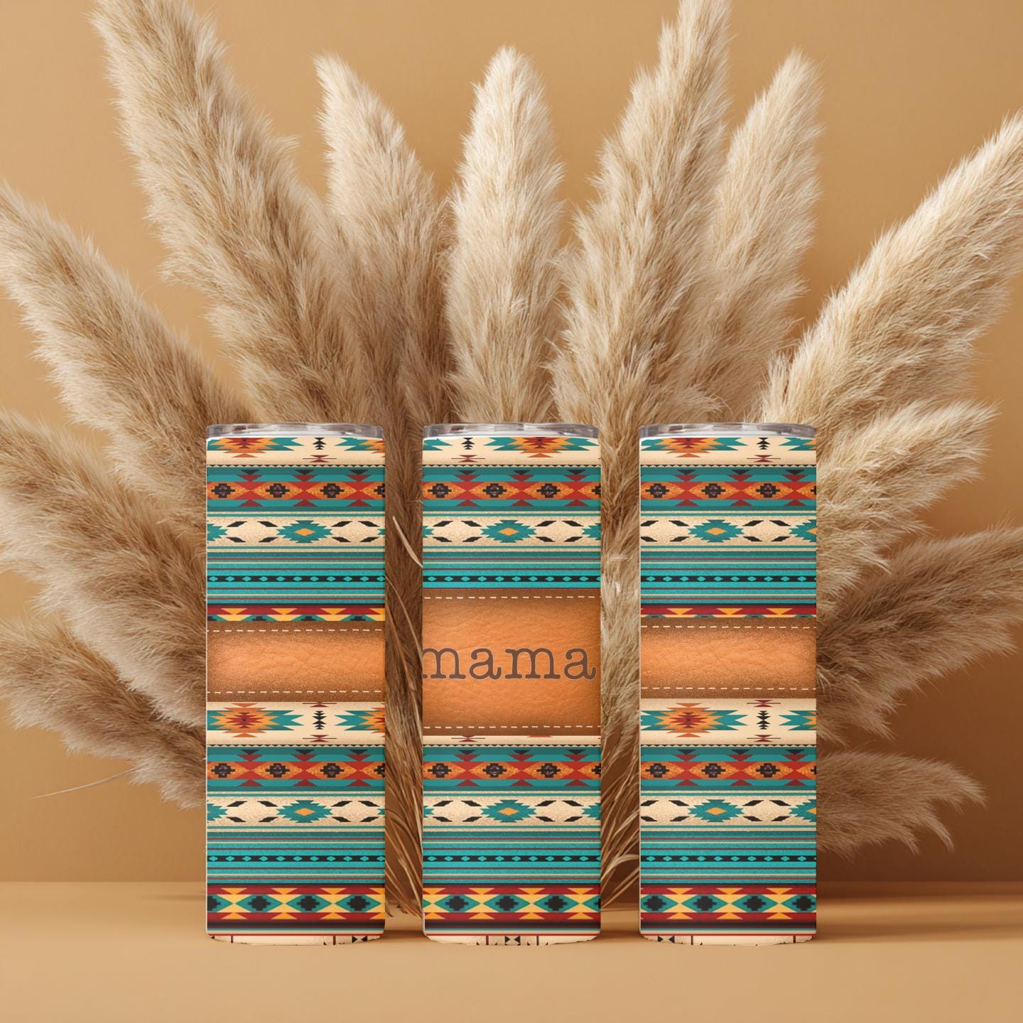 Southwestern Mama Tumbler – 20 oz Skinny Tumbler