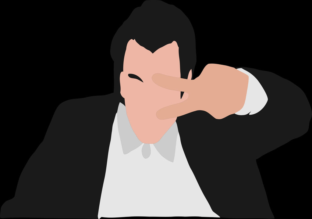 Pulp Fiction Vincent Vega Sticker