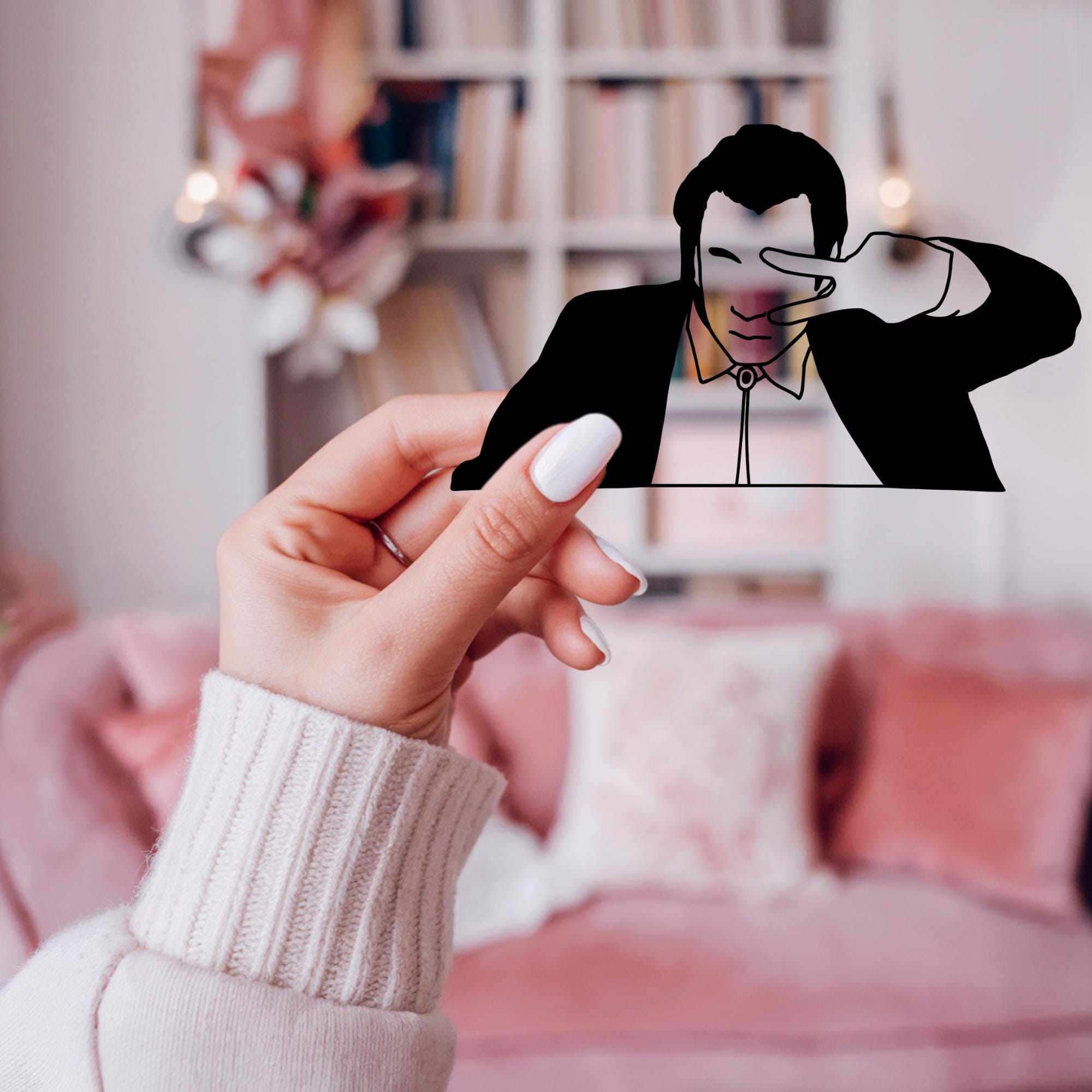 Pulp Fiction Vincent Vega Sticker