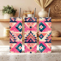 Pink & Teal Southwestern Aztec 20 oz Skinny Tumbler