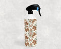 Cow Print Floral Spray Bottle | Western Farmhouse Décor | Refillable Decorative Mist Bottle | Cowgirl Home Accessory