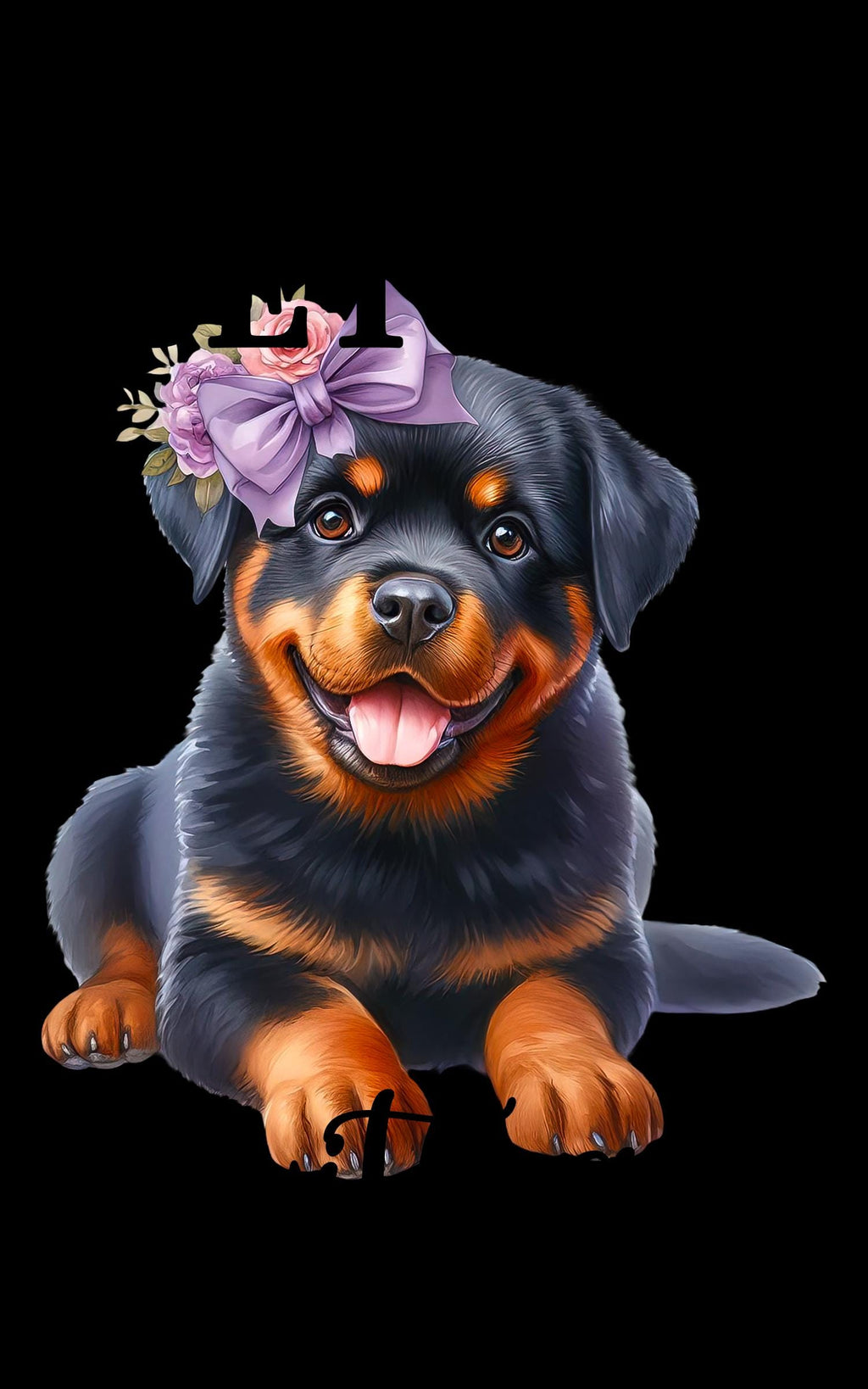 Life Is Better with a Rottweiler Waffle Tea Towel – Rottweiler Lover Kitchen Towel