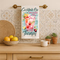 Pour Decisions Make Great Memories Tea Towel – Funny Cocktail Kitchen Towel