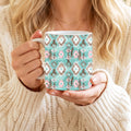 Southwestern Mug Collection – Set of 4 | 11 oz Ceramic Coffee Mugs